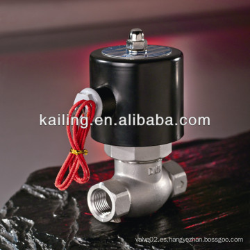 US-15 válvula de vapor de alta presión de acero inoxidable 220v AC